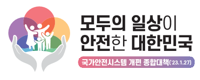 국가안전시스템개편 종합대책